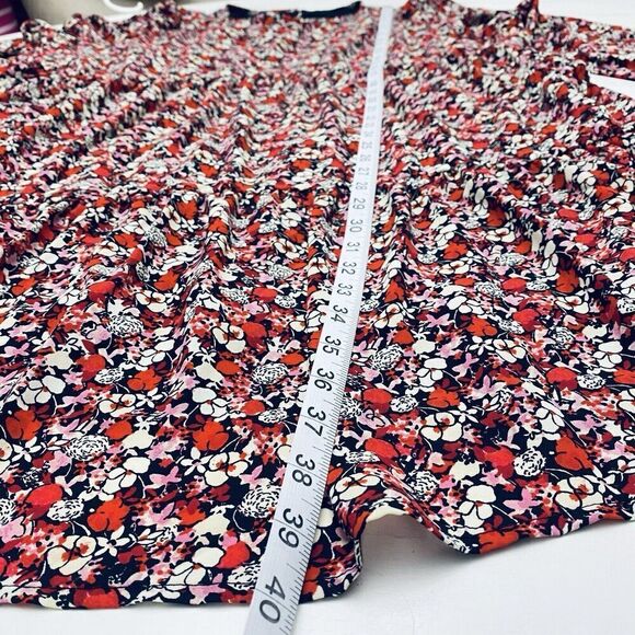SANCTUARY Women's Floral Multicolor Midi Blouson Dress Knee Length Size 2XL - Picture 13 of 13
